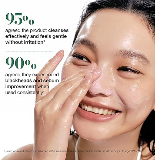 ANUA Heartleaf Pore Control Cleansing Oil, Oil Cleanser for Face, Makeup Blackhead Remover, Double Cleansing, Facial Cleanser,
