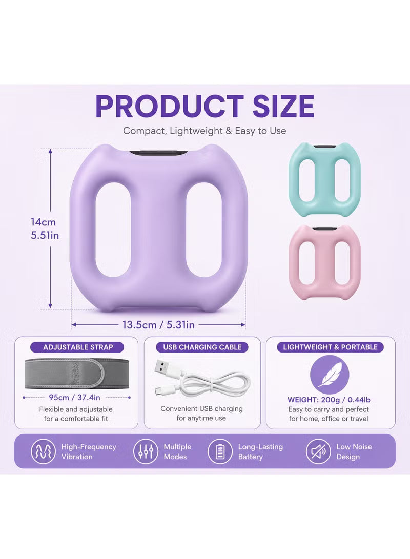Wireless Electric Fascia Ring Massager, Full Body Vibration Massage