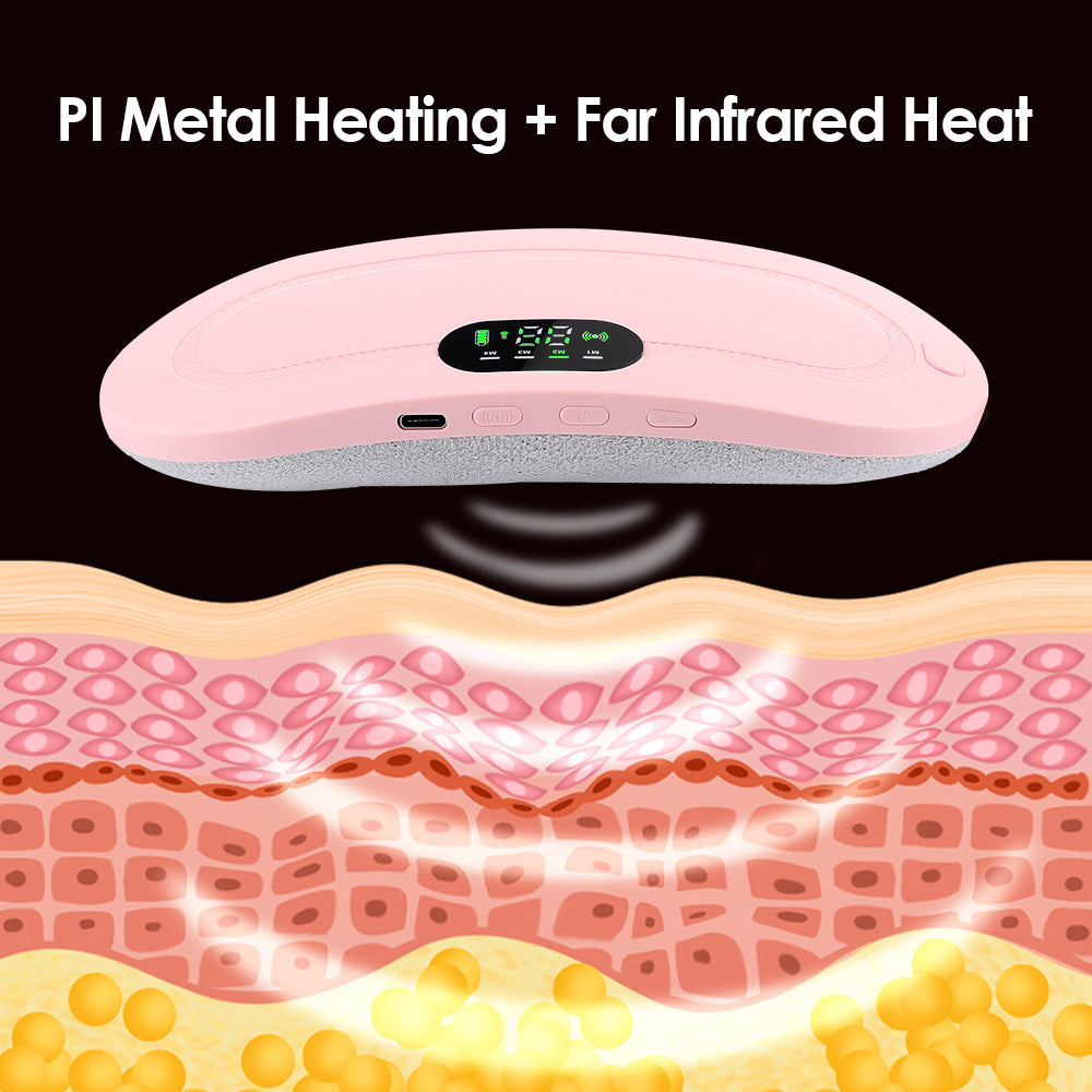 HerComfort™ Electric Period Cramp Relief Heating & Massage Belt