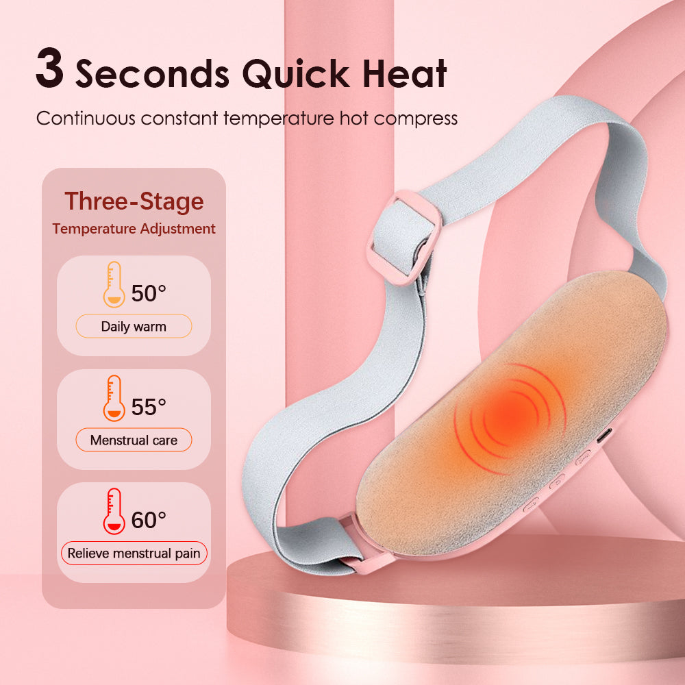HerComfort™ Electric Period Cramp Relief Heating & Massage Belt