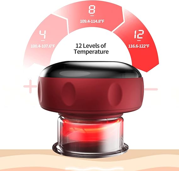 Smart Cupping Therapy Set 4-in-1 Rechargeable Electric Massager