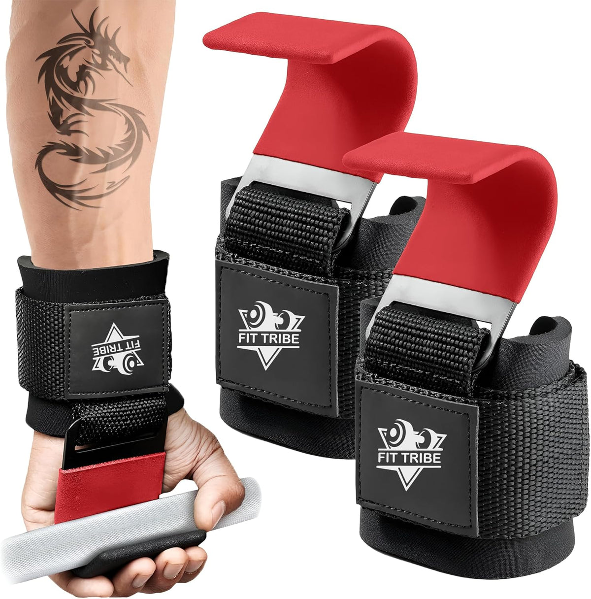 Fitness Lifting Hook Straps