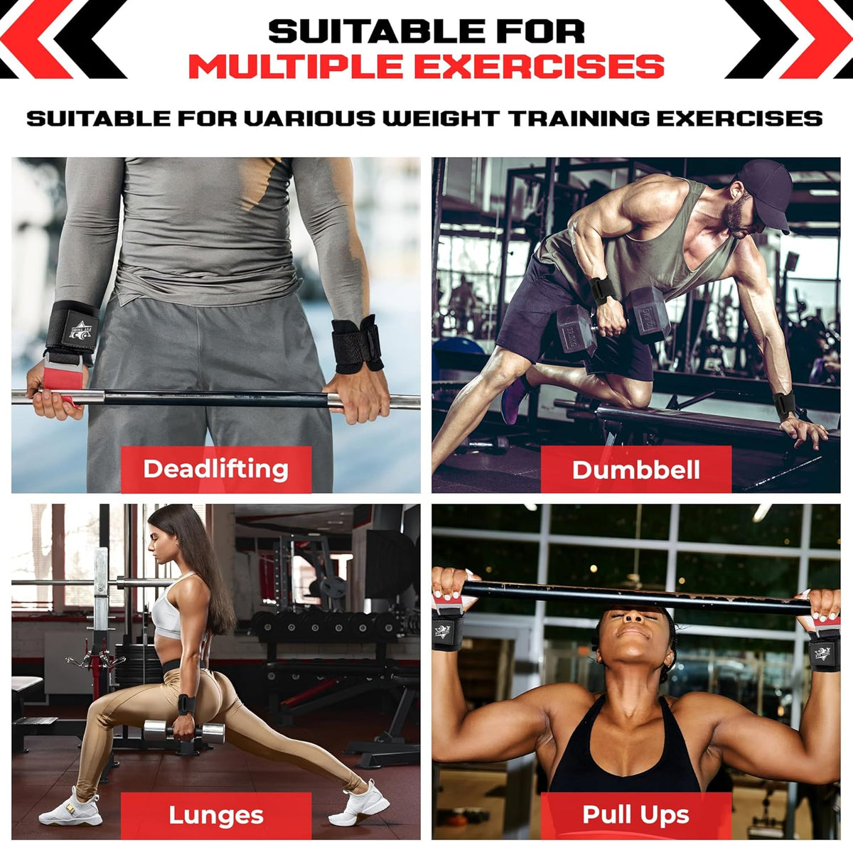 Fitness Lifting Hook Straps