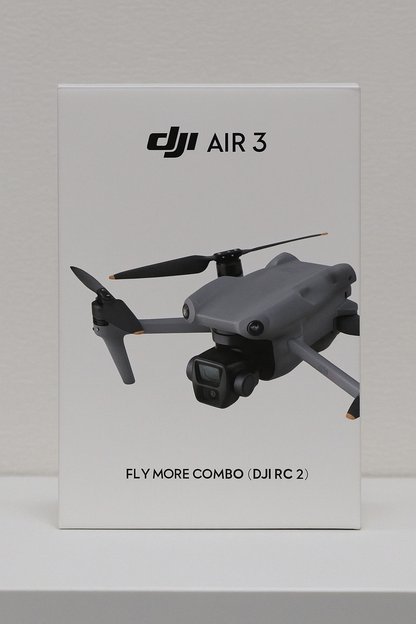 Air 3 Dual 4K Drone with Smart RC & 92 Min Flight | طائرة Air 3 بكاميرتين 4K وريموت ذكي و92 دقيقة طيران