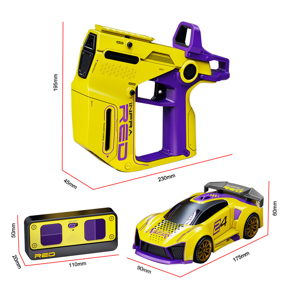 3-in-1 RC Car for Kids  | RC Drift Car Remote Control Racing Car with Infrared Shooting Gun,