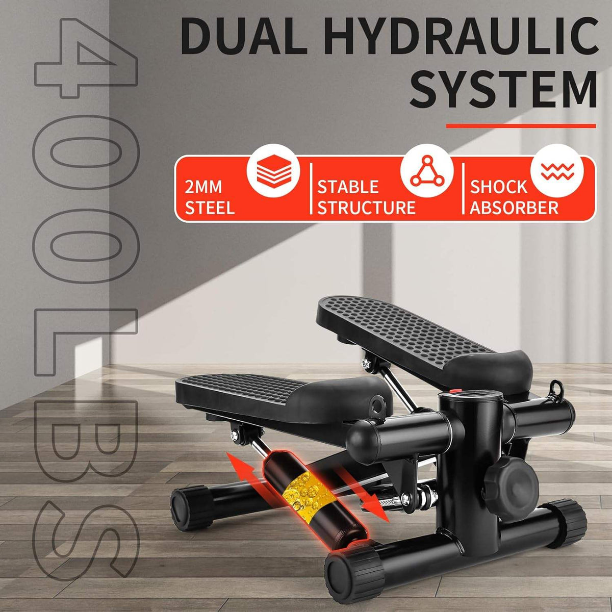 Multifunction Mini Pedal Steppers Exercise Machine | آلة تمرين بدواسة صغيرة متعددة الوظائف