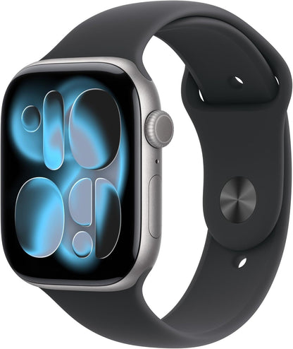 Apple Watch Series 9, GPS + Callular With Stainless Steel Master Version || ساعة أبل من السلسلة 9، مزودة بنظام تحديد المواقع العالمي (GPS)
