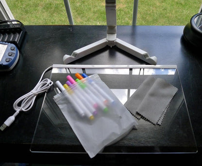 LED Colorful Glow Drawing Board
