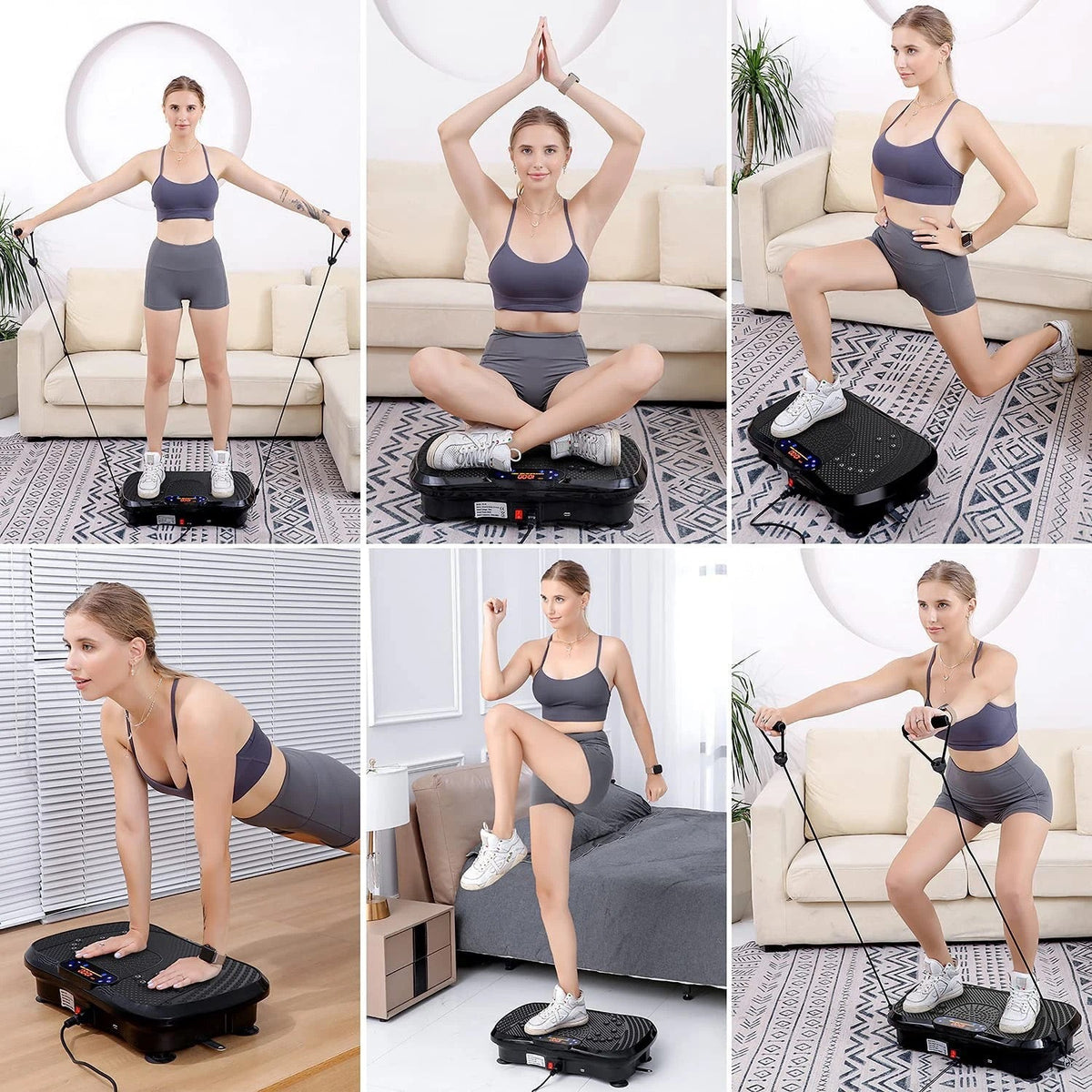 Vibration Plate - At Home Full Body Workout Machine