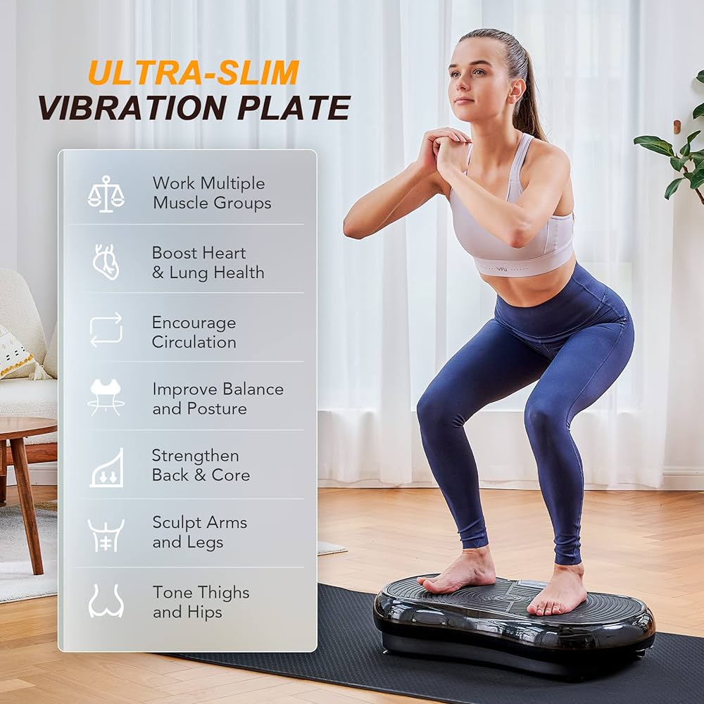 Vibration Plate - At Home Full Body Workout Machine