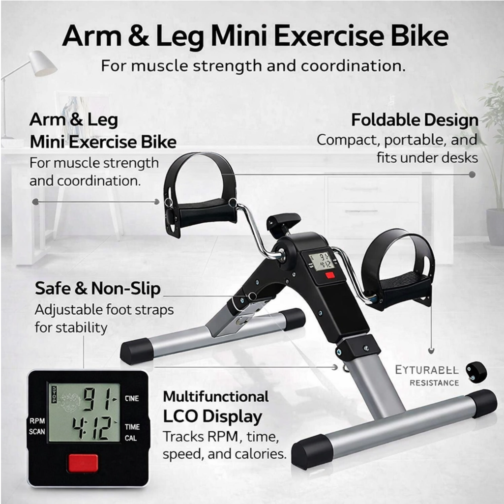 Arm and Leg Pedal Exerciser