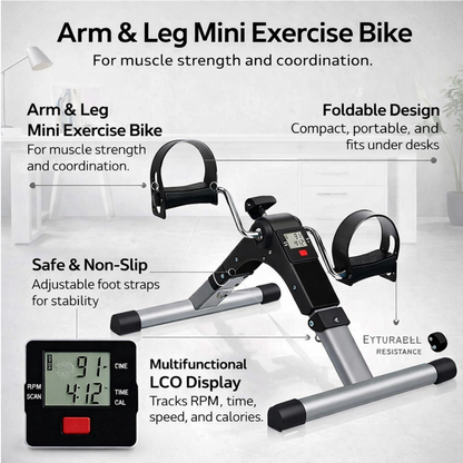 Arm and Leg Pedal Exerciser