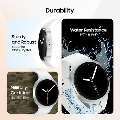 Samsung Galaxy Watch8 Graphite, LTE, 40mm Smartwatch( Master Version)